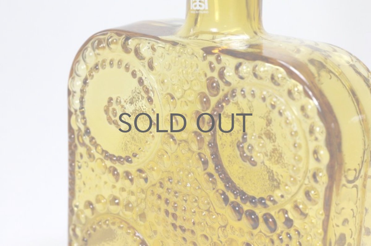 画像5: Riihimaen Lasi/Grapponia/ナニー・スティル/グラッポニアボトル/アンバー/コルク蓋つき (5)