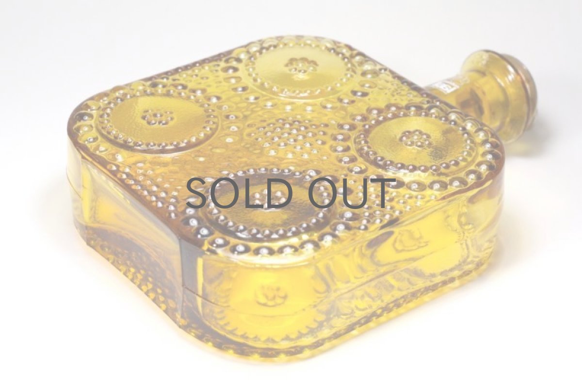 画像6: Riihimaen Lasi/Grapponia/ナニー・スティル/グラッポニアボトル/アンバー/コルク蓋つき (6)