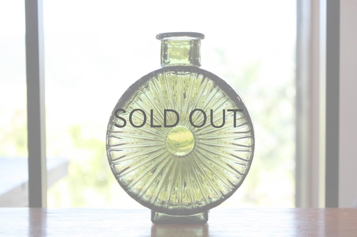 画像5: Riihimaen Lasi/リーヒマエン・ラシ/Aurinko Pullo/アウリンコ/ダークグリーン (5)