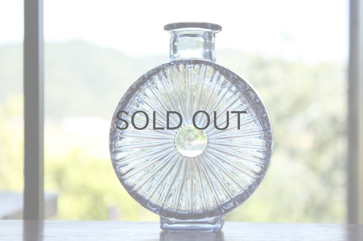 画像6: Riihimaen Lasi/リーヒマエン・ラシ/Aurinko Pullo/アウリンコ/ペールブルー (6)