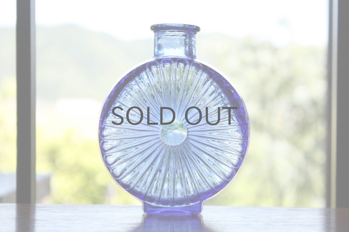 画像5: Riihimaen Lasi/リーヒマエン・ラシ/Aurinko Pullo/アウリンコ/ブルー (5)