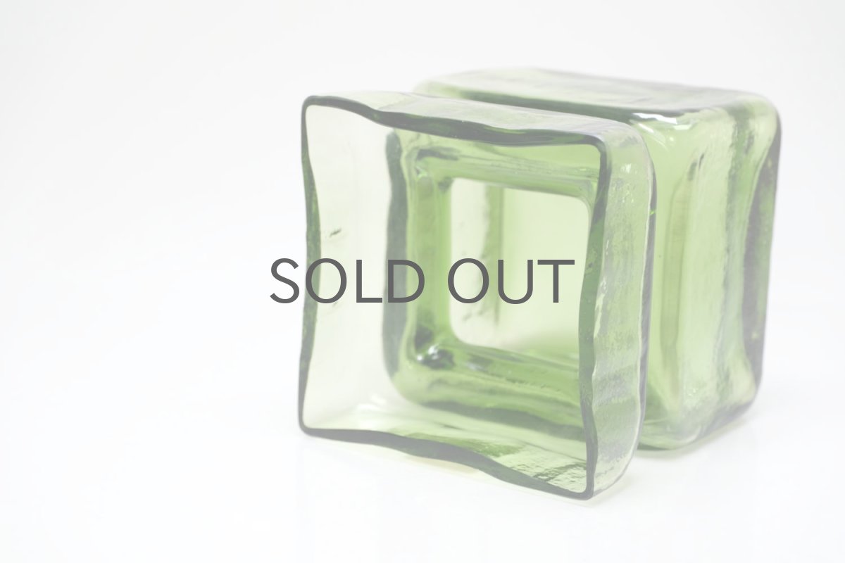 画像5: 北欧雑貨/Riihimaen Lasi/リーヒマエンラシ/Pala/パラシリーズ/花瓶/グリーン/Lサイズ (5)