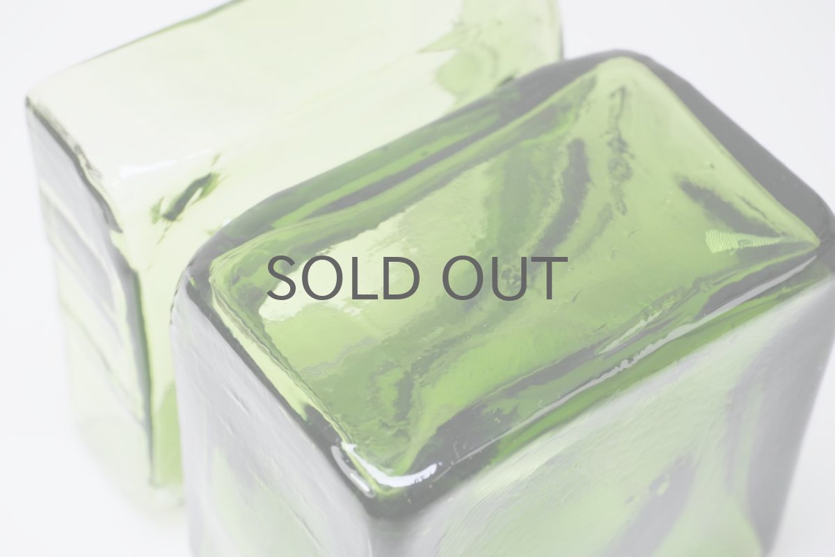 画像6: 北欧雑貨/Riihimaen Lasi/リーヒマエンラシ/Pala/パラシリーズ/花瓶/グリーン/Lサイズ (6)