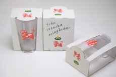画像6: 北欧ビンテージキッチン雑貨/Arla/アーラ/ノベルティ/オリジナルボックス付きグラス/未使用品 (6)