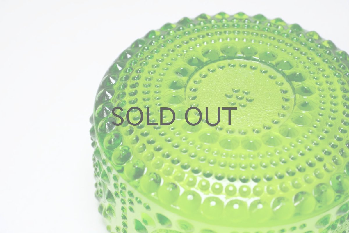 画像6: Riihimaen Lasi/Grapponia/ナニー・スティル/グラッポニア/ライトグリーン/ボウル (6)