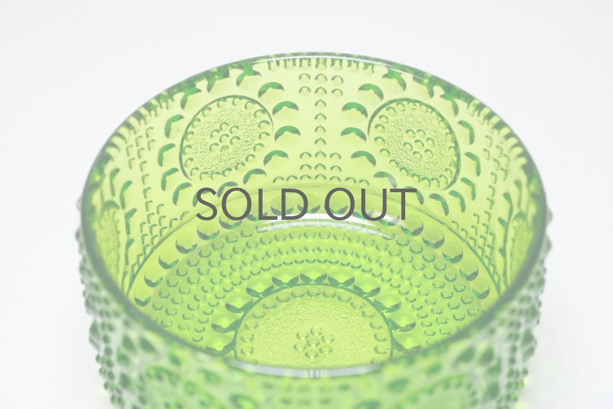 画像3: Riihimaen Lasi/Grapponia/ナニー・スティル/グラッポニア/ライトグリーン/ボウル (3)