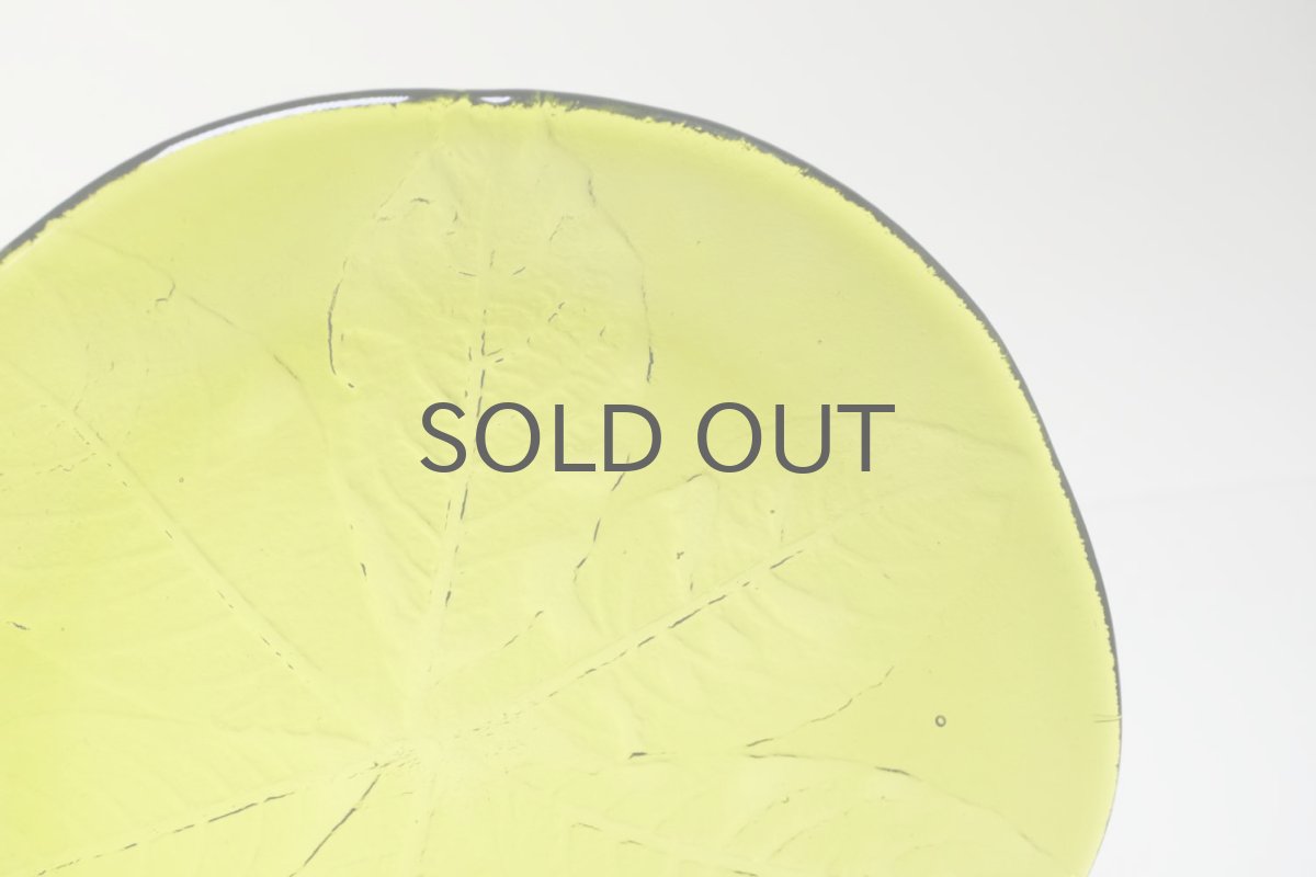 画像3: Kosta Boda/コスタボッダ/Party/グリーン/プレート/18cn /No.2 (3)