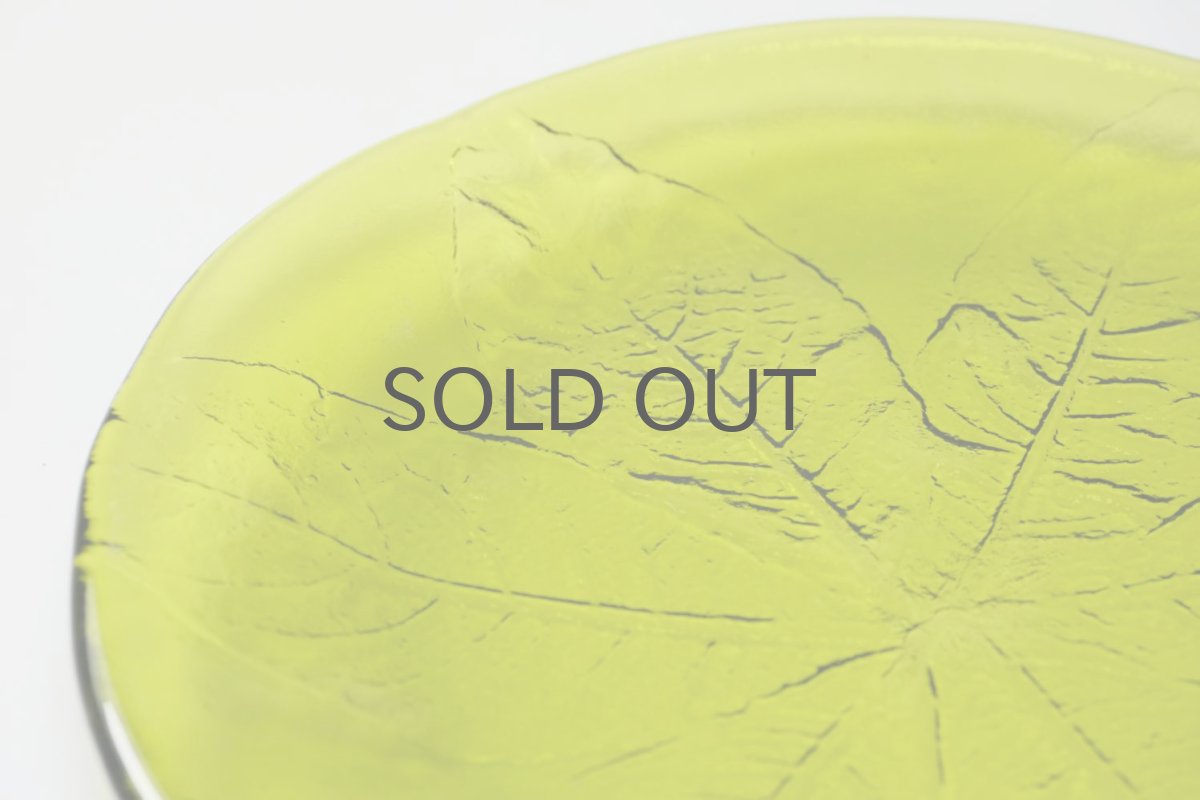 画像5: Kosta Boda/コスタボッダ/Party/グリーン/プレート/18cn /No.2 (5)