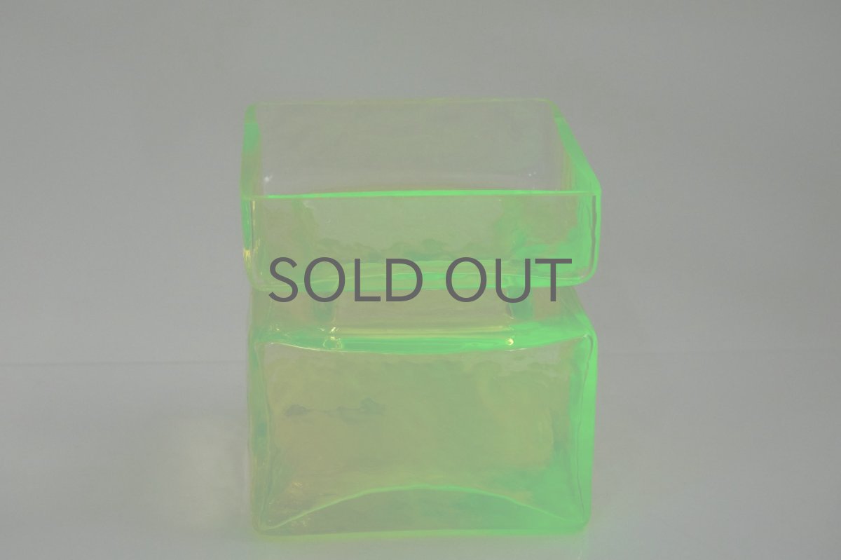 画像8: 北欧雑貨/RIIHIMÄKI lasi/リーヒマエンラシ/Palaシリーズ/花瓶/イエロー/XL特大サイズ (8)