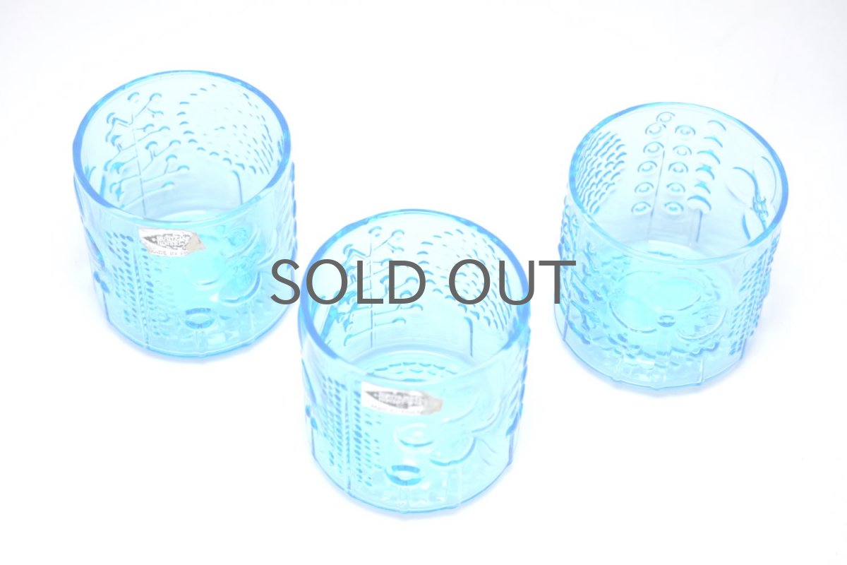 画像7: 北欧ビンテージガラス/オイバトイッカ/フローラ/ヌータヤルヴィ/グラス/ライトブルー (7)