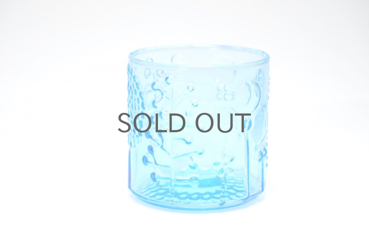 画像6: 北欧ビンテージガラス/オイバトイッカ/フローラ/ヌータヤルヴィ/グラス/ライトブルー (6)