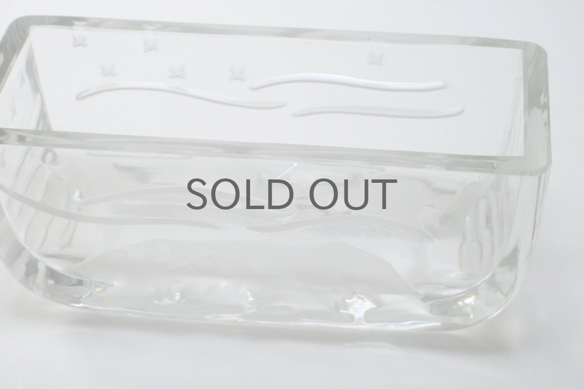 画像9: 北欧ビンテージ雑貨/Riihimaen Lasi/リーヒマエンラシ/ Antti Salmenlinna/北極クマの親子 (9)