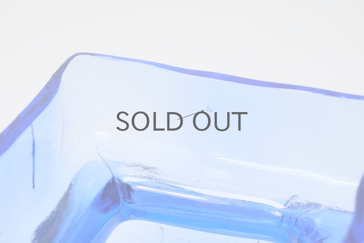 画像5: 北欧雑貨/Riihimaen Lasi/リーヒマエンラシ/Pala/パラシリーズ/花瓶/ブルー/Lサイズ/No.1 (5)