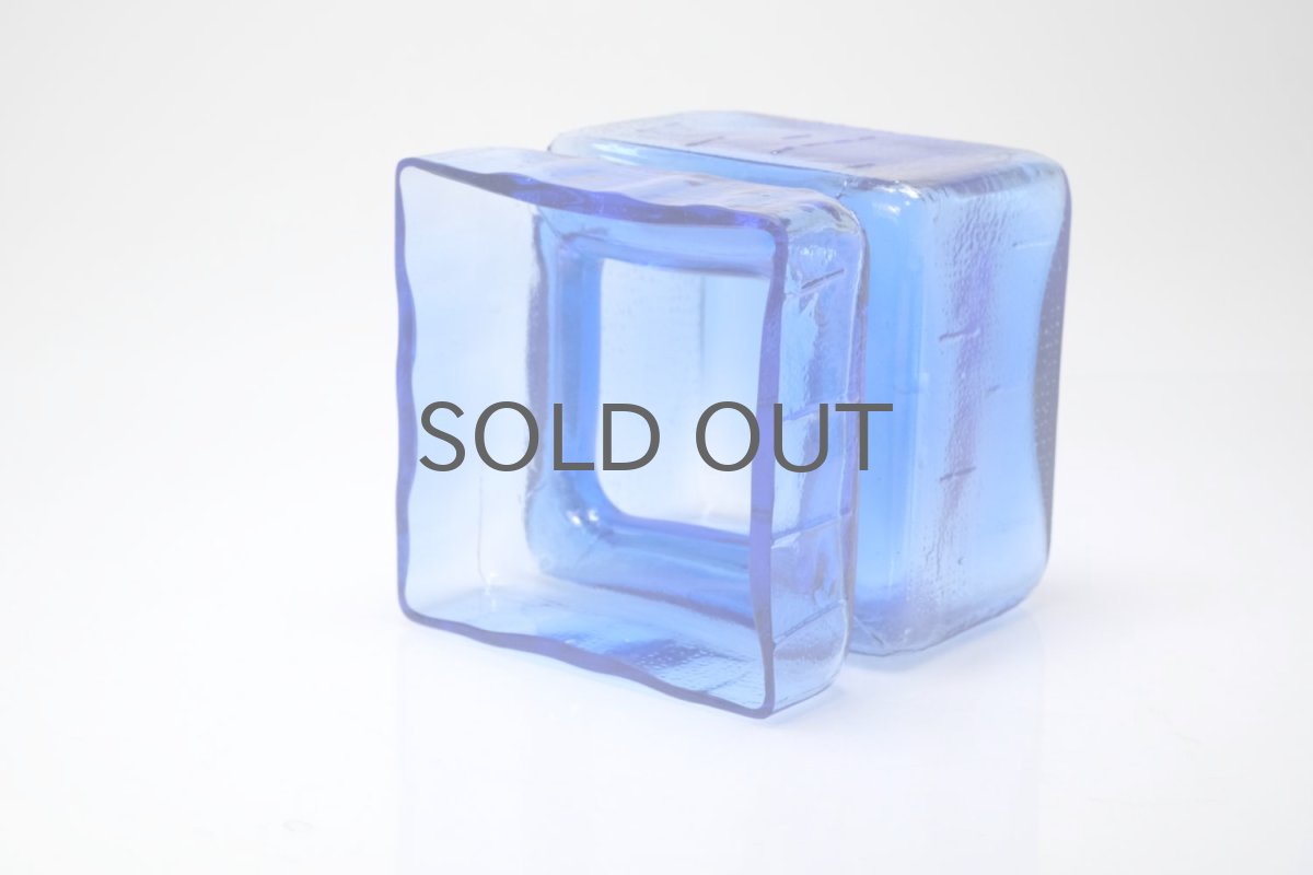 画像8: 北欧雑貨/Riihimaen Lasi/リーヒマエンラシ/Pala/パラシリーズ/花瓶/ブルー/Lサイズ/No.1 (8)