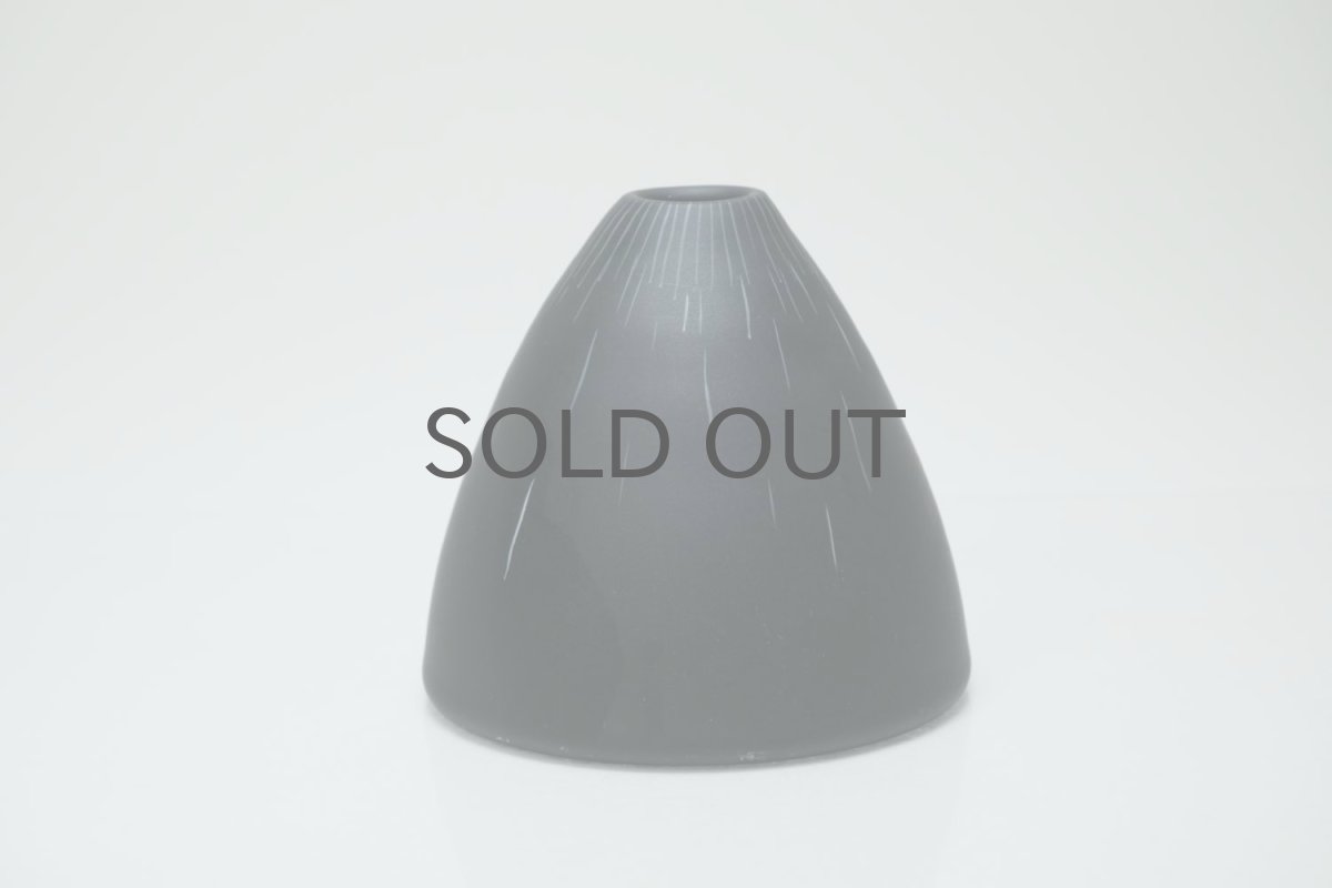 画像2: フィンランド/Riihimaen Lasi/リーヒマエンラシ/Helena Tynell /ブラックガラス/ベース/Mザイズ (2)