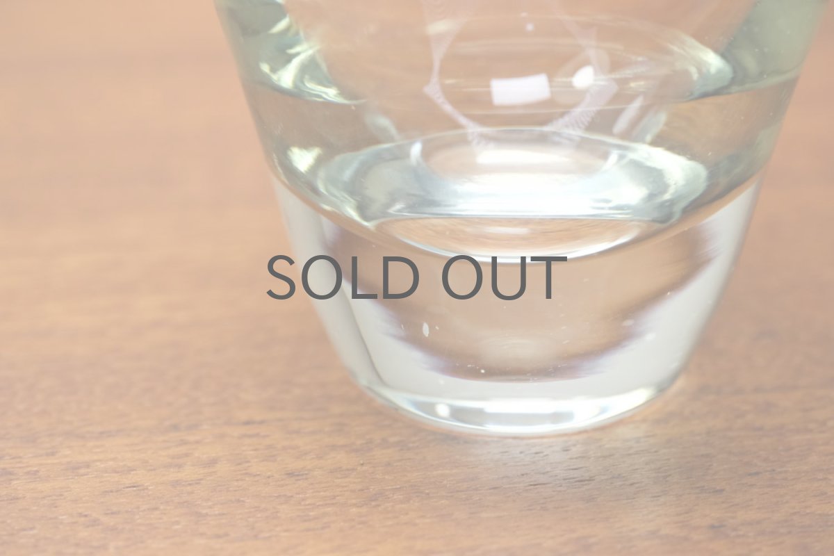 画像3: ビンテージ北欧雑貨/Kaj Franck/カイ・フランク/Nuutajarvi/ヌータヤルヴィ/2744/底厚タンブラー/ペールグリーン/No.1 (3)