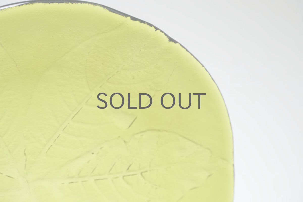 画像3: Kosta Boda/コスタボッダ/Party/グリーン/プレート/18cn /No.2 (3)