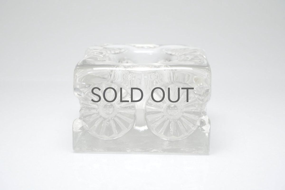 画像3: スウェーデン/BODA /Rolf Sinnemark/キャンドルホルダー/Daisy/デイジー/クリア (3)