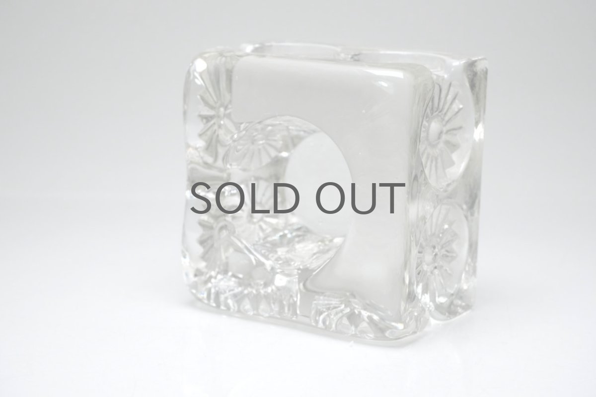 画像4: スウェーデン/BODA /Rolf Sinnemark/キャンドルホルダー/Daisy/デイジー/クリア (4)