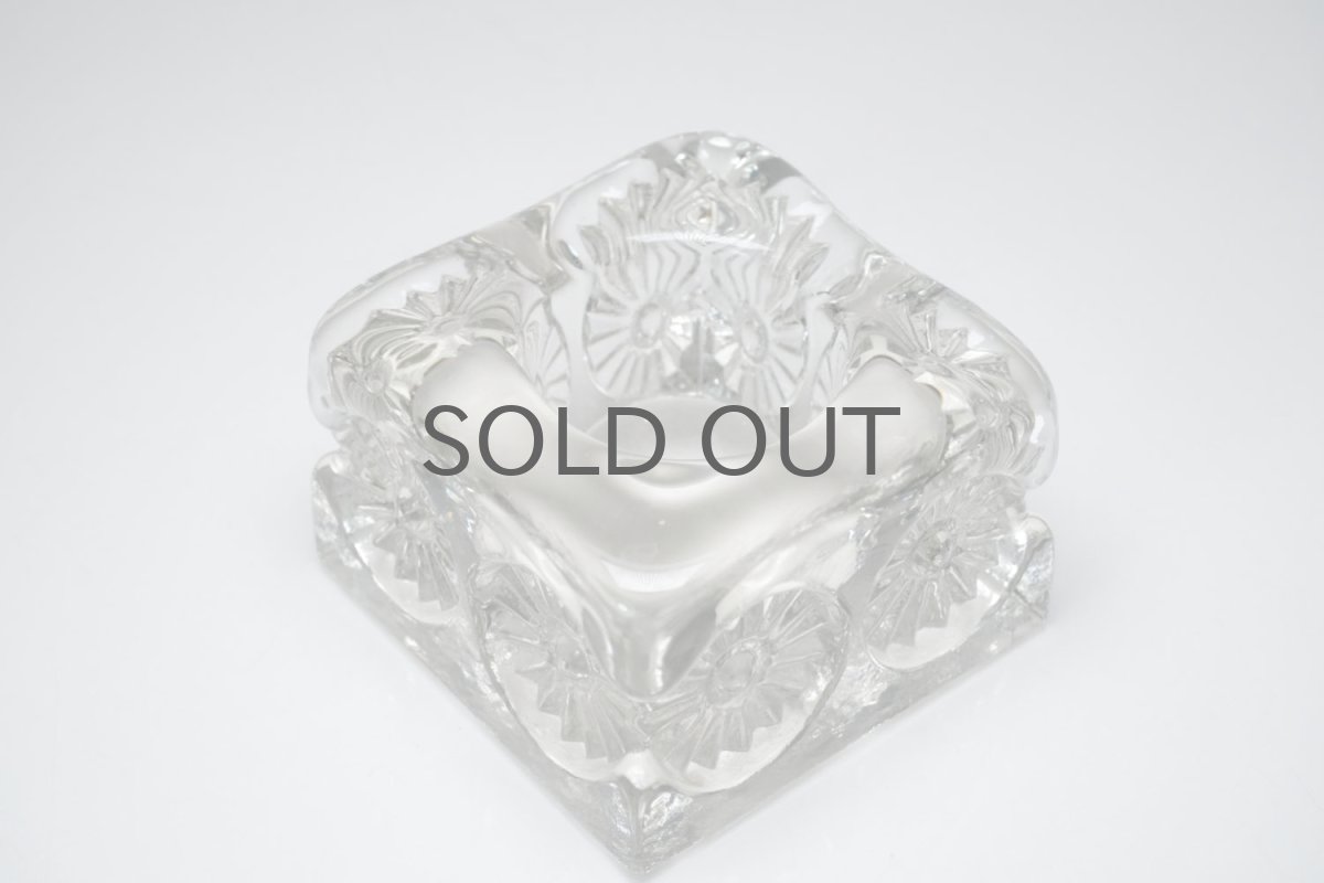 画像6: スウェーデン/BODA /Rolf Sinnemark/キャンドルホルダー/Daisy/デイジー/クリア (6)