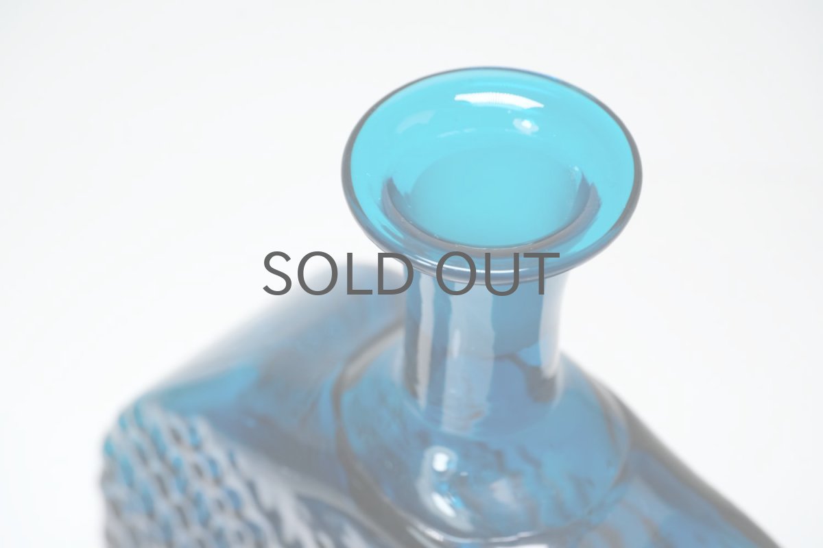 画像6: Riihimaen Lasi/ナニー・スティル/Flindari/フリンダリ/カラフェ/ダークブルー (6)