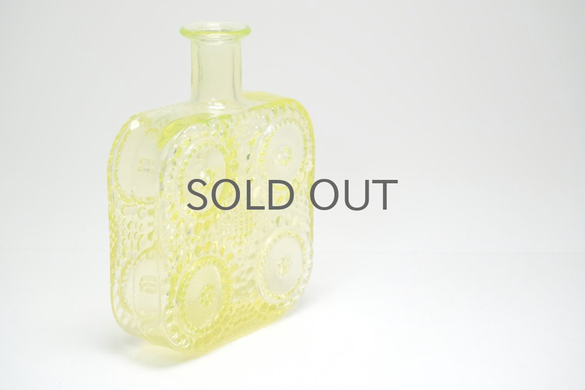 画像2: Riihimaen Lasi/Grapponia/ナニー・スティル/グラッポニアボトル/イエロー (2)