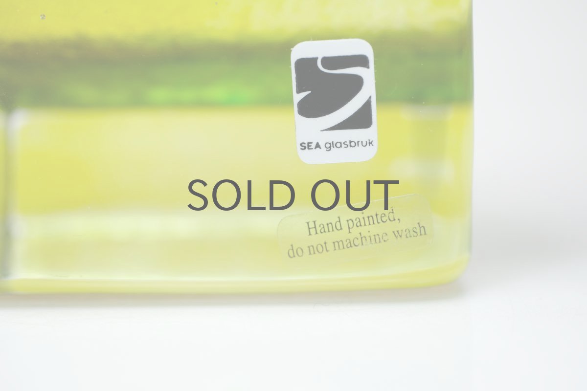 画像2: スウェーデン/Sea Glasbruk製/バラのガラスオブジェ/レッド (2)