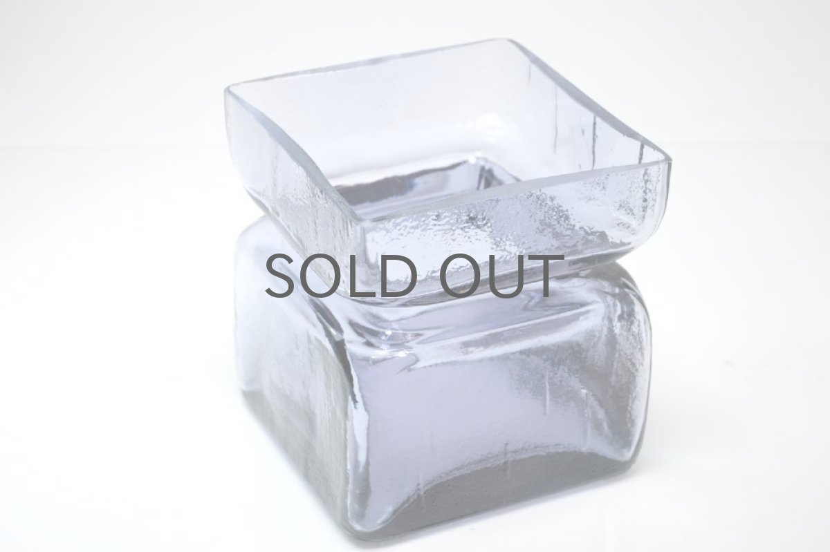 画像2: 北欧雑貨/Riihimaen Lasi/リーヒマエンラシ/Palaシリーズ/花瓶/ラベンダー/Lサイズ (2)