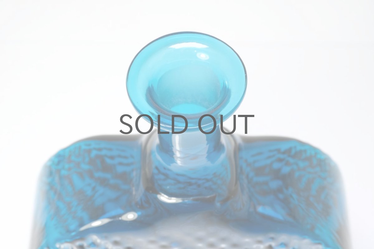 画像5: Riihimaen Lasi/ナニー・スティル/Flindari/フリンダリ/カラフェ/ダークブルー (5)