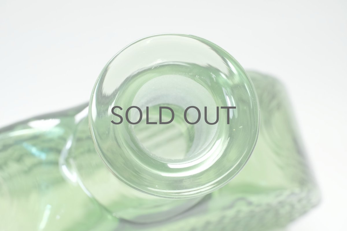 画像6: Riihimaen Lasi/ナニー・スティル/Flindari/フリンダリ/カラフェ/モスグリーン (6)