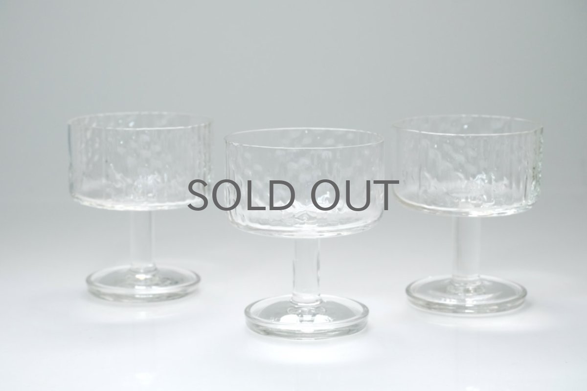 画像2: Riihimaen Lasi/ナニー・スティル/Flindari/フリンダリ/クリア/カクテルグラス/デザートグラス (2)