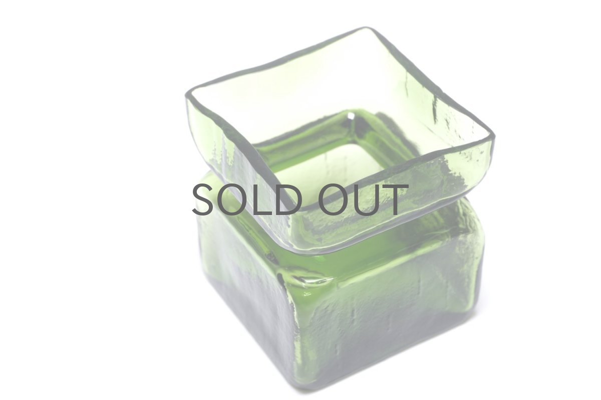 画像3: 北欧雑貨/Riihimaen Lasi/リーヒマエンラシ/Pala/パラシリーズ/花瓶/グリーン/Lサイズ (3)