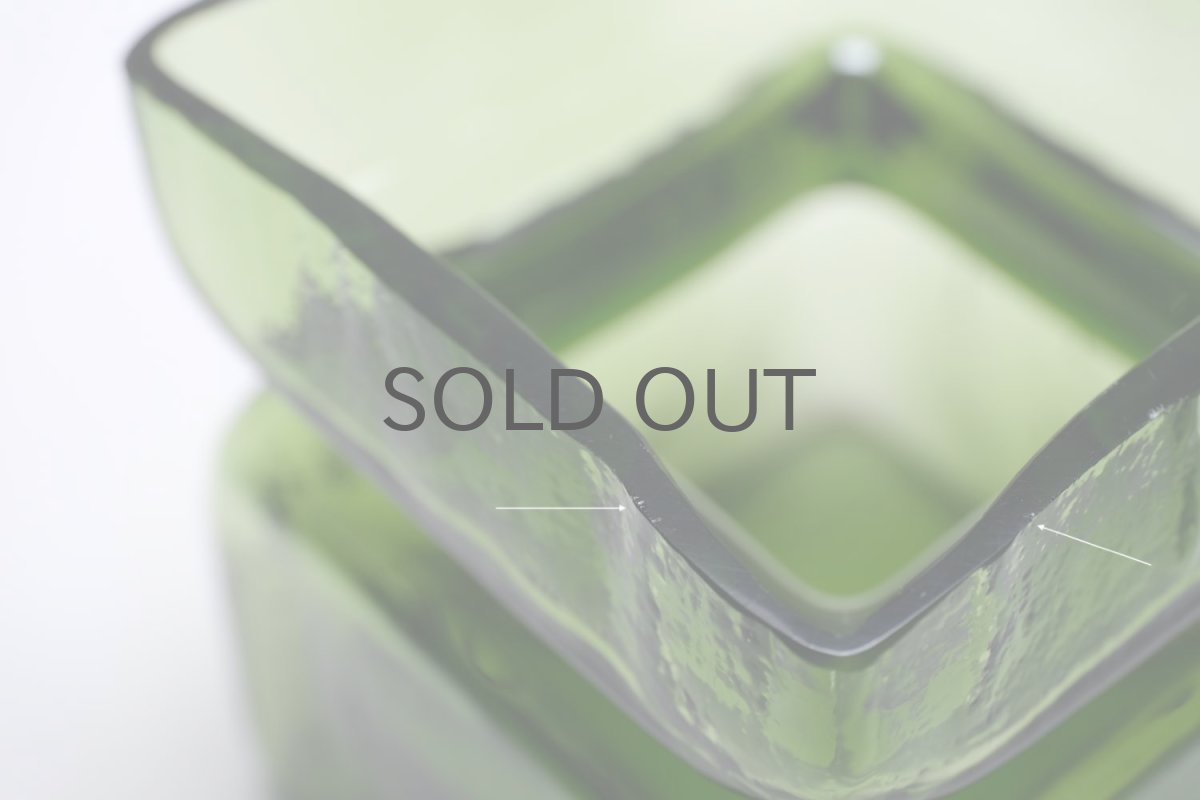 画像6: 北欧雑貨/Riihimaen Lasi/リーヒマエンラシ/Pala/パラシリーズ/花瓶/グリーン/Lサイズ (6)