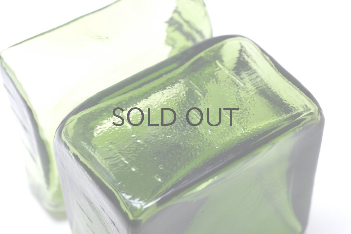 画像2: 北欧雑貨/Riihimaen Lasi/リーヒマエンラシ/Pala/パラシリーズ/花瓶/グリーン/Lサイズ (2)