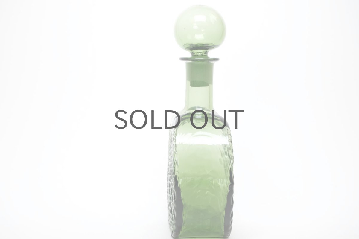 画像5: Riihimaen Lasi/ナニー・スティル/Flindari/フリンダリ/カラフェ/モスグリーン (5)