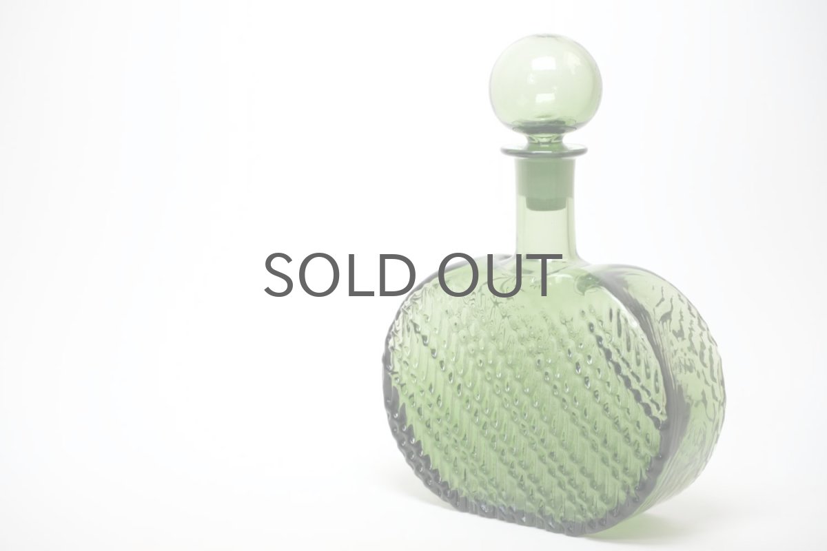 画像2: Riihimaen Lasi/ナニー・スティル/Flindari/フリンダリ/カラフェ/モスグリーン (2)