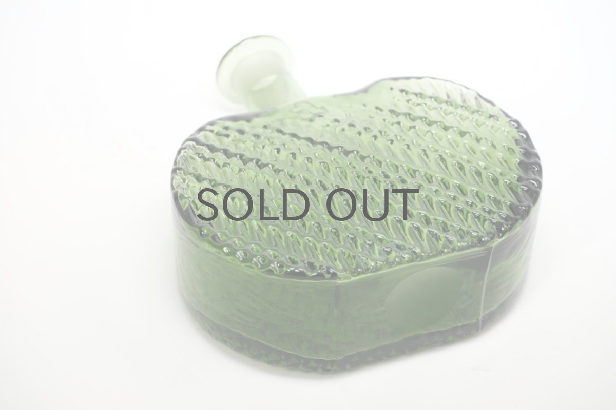 画像6: Riihimaen Lasi/ナニー・スティル/Flindari/フリンダリ/カラフェ/モスグリーン (6)