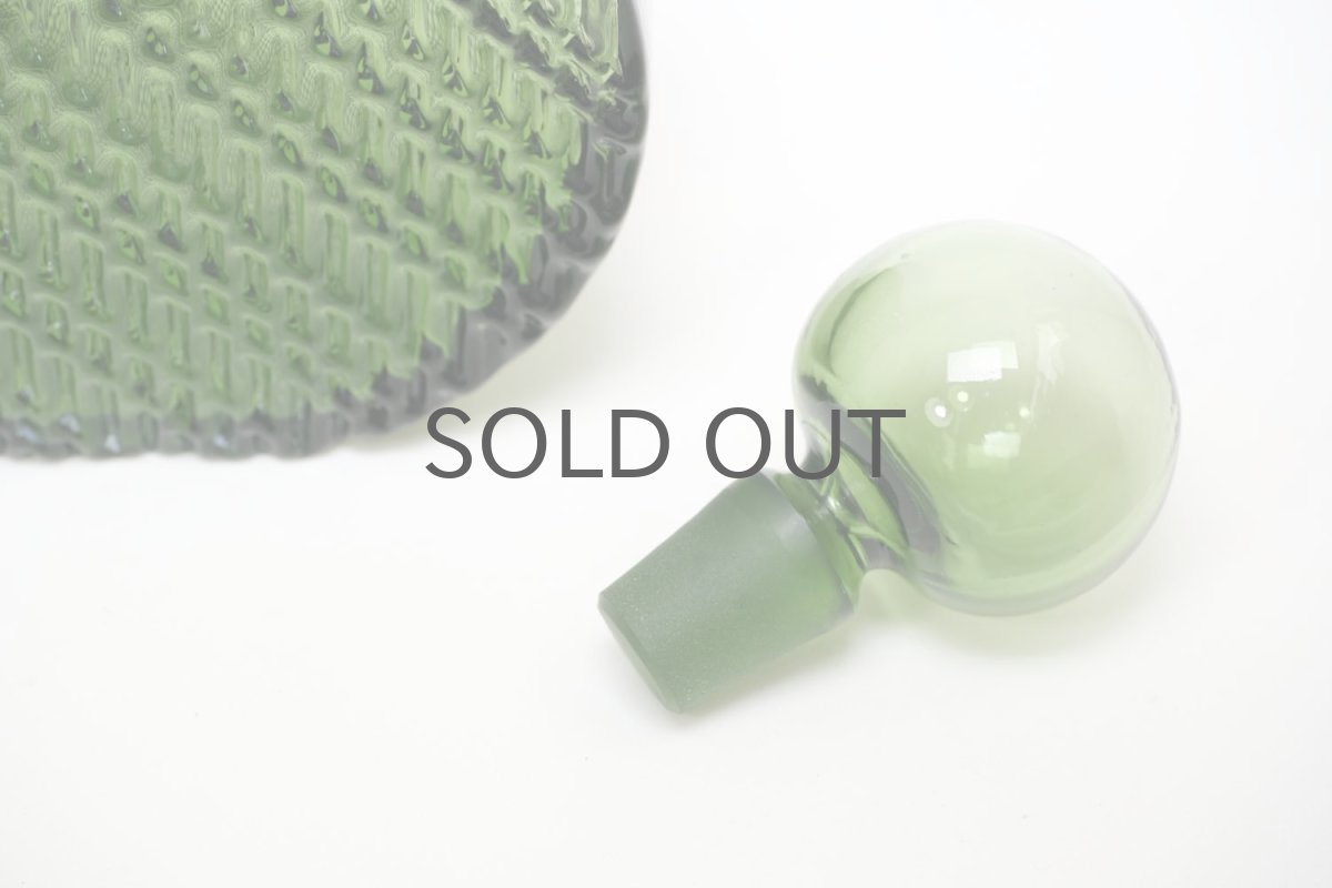 画像8: Riihimaen Lasi/ナニー・スティル/Flindari/フリンダリ/カラフェ/モスグリーン (8)