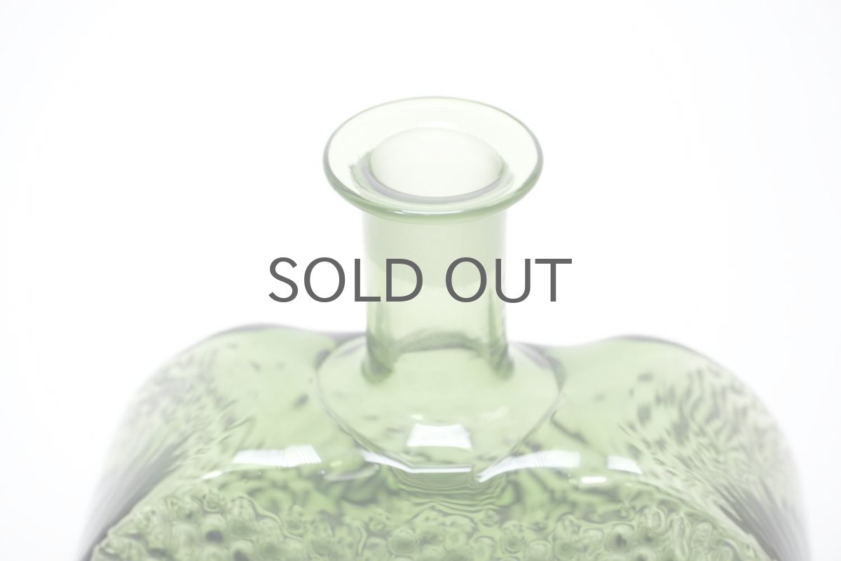 画像4: Riihimaen Lasi/ナニー・スティル/Flindari/フリンダリ/カラフェ/モスグリーン (4)