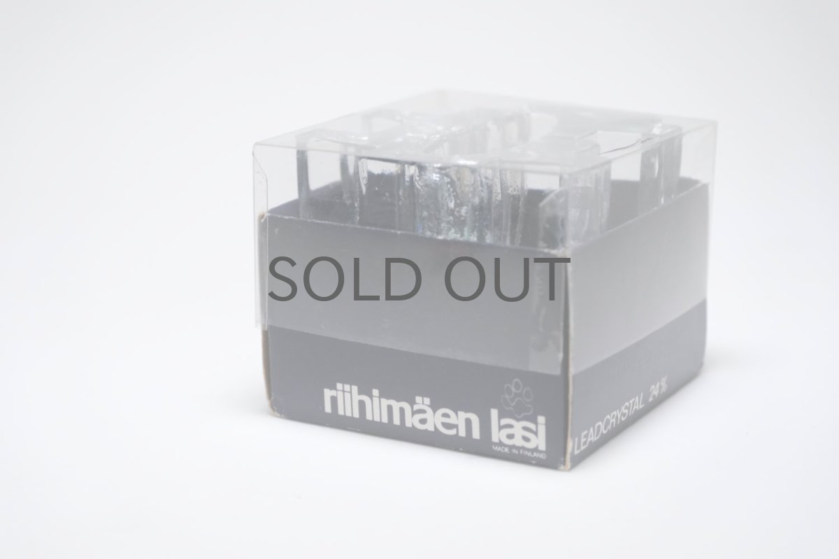 画像10: フィンランド/Riihimaen Lasi/リーヒマエンラシ/Helena Tynell /ヘレナ・ティネル/ガラスオブジェ/オリジナルBOX付き (10)