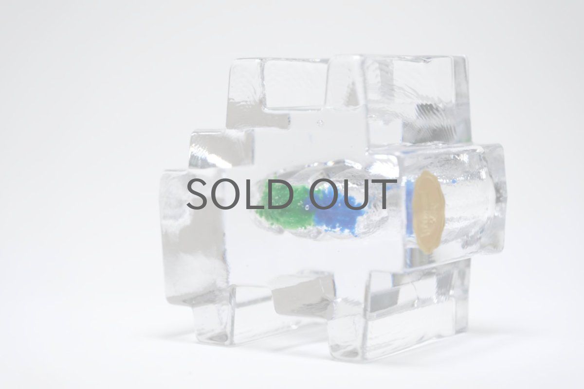 画像3: フィンランド/Riihimaen Lasi/リーヒマエンラシ/Helena Tynell /ヘレナ・ティネル/ガラスオブジェ/オリジナルBOX付き (3)