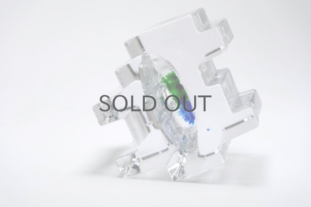 画像2: フィンランド/Riihimaen Lasi/リーヒマエンラシ/Helena Tynell /ヘレナ・ティネル/ガラスオブジェ/オリジナルBOX付き (2)