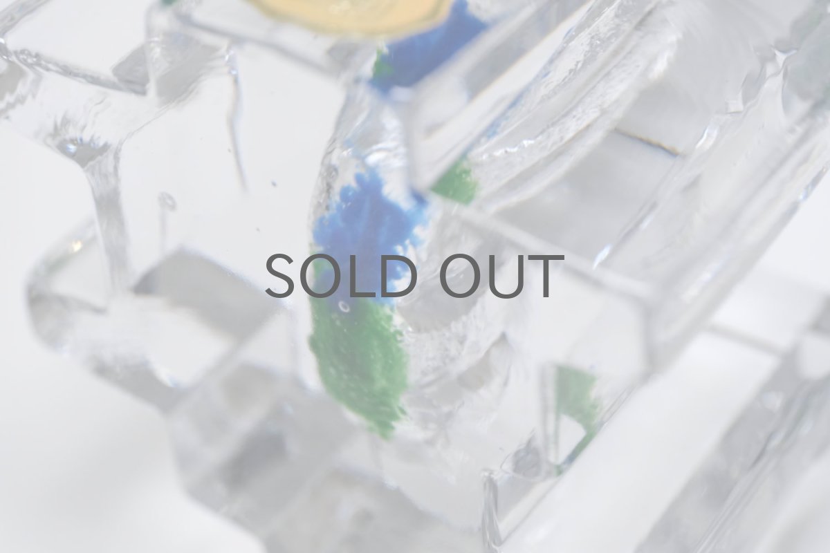 画像9: フィンランド/Riihimaen Lasi/リーヒマエンラシ/Helena Tynell /ヘレナ・ティネル/ガラスオブジェ/オリジナルBOX付き (9)