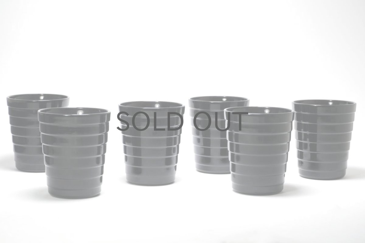 画像2: 北欧ビンテージガラス/Aino Aalto/アイノ・アアルト/Riihimaen Lasi/リー匕マエンラシ/4056/タンブラー/ブラック (2)