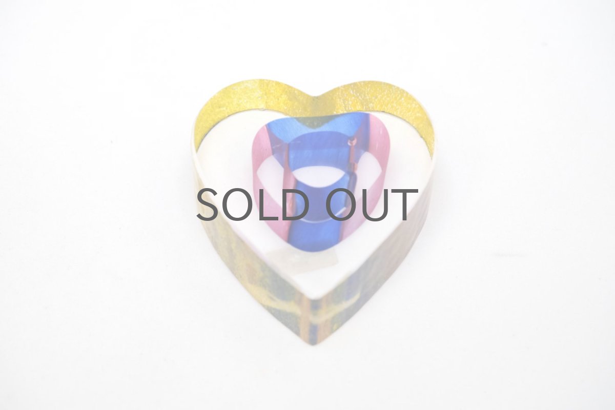 画像1: 北欧ガラス /KOSTA BODA /Bertil Vallien/Mini Sculptures/My Heart/ハート (1)