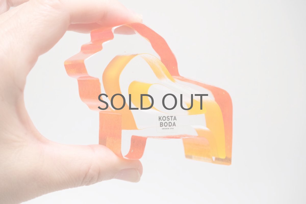 画像8: 北欧ビンテージガラス /KOSTA BODA /Bertil Vallien/Mini Sculptures/Roi Du Soleil/ライオン (8)