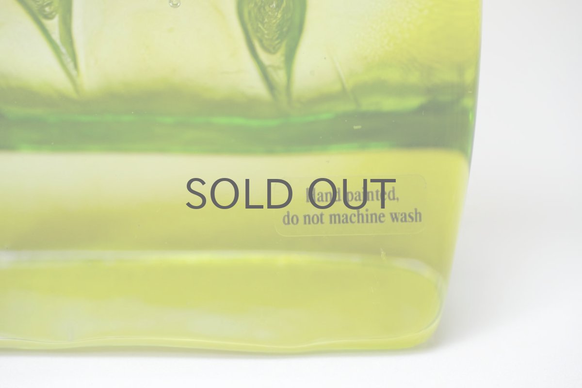 画像4: スウェーデン/Sea Glasbruk製/チューリップのガラスオブジェ/イエロー✕グリーン (4)