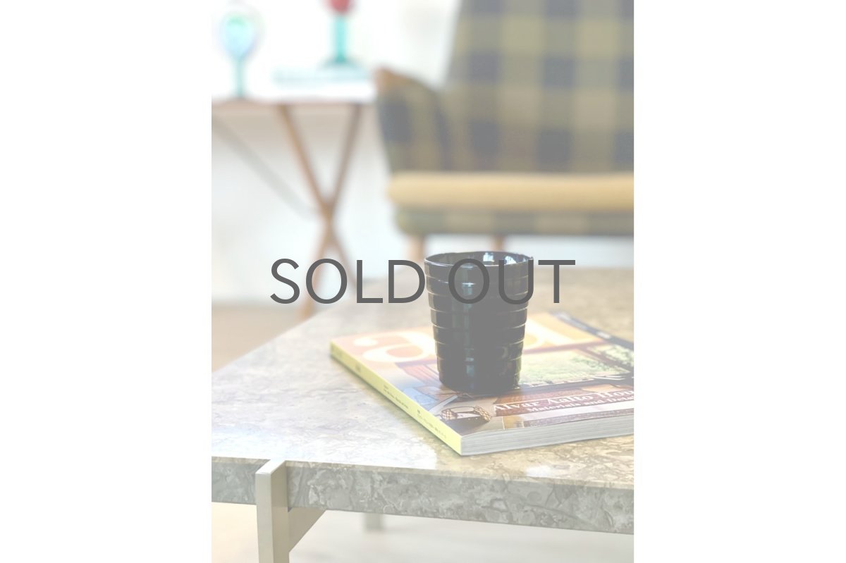 画像12: 北欧ビンテージガラス/Aino Aalto/アイノ・アアルト/Riihimaen Lasi/リー匕マエンラシ/4056/タンブラー/ブラック (12)