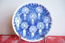 画像1: Gustavsberg/グスタフスベリ/クリスマスプレート/Sven Jonson/1976年 (1)