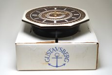 画像8: Gustavsberg/グスタフスベリ/スタジオ制作壁掛け時計/ブラウン/新品クロックムーブメント使用 /オリジナルBOX付き (8)